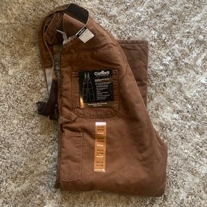 NWT Carhartt Quilt Lined Overalls 42x32